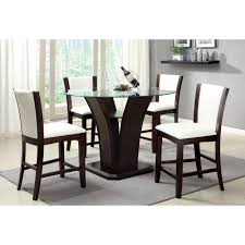 A counter height chair or bar stool will have a seat height of 18 to 24 inches. Round Counter Height Kitchen Tables Ideas On Foter