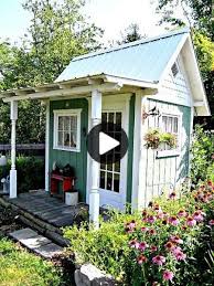 Ein Gartenhaus Vielleicht In 2020 Cottage Garden Sheds Cottage Garden Backyard Shed