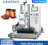 ZONESUN ZS‑XG201 Vacuum Twist‑Off Bottle & Jar Capping Machine