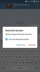Gegen telegram hilft nur eines: Alles Weg Telegram Fuhrt Umstrittene Loschfunktion Fur Nachrichten Ein