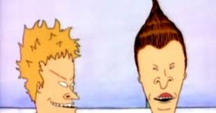 Black Beavis And Butthead Beavis And Butthead Getting Their Hair Done Groovy Cartoon Instagram Posts