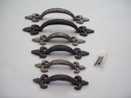 Wrought Cast Iron Kitchen Cabinet Door Cupboard Drawer Country Pull Handles Ebay Kitchen Cupboard Handles Cupboard Drawers Kitchen Cabinet Doors