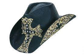 Leopard Print Rhinestones Can T Get More Rock Roll Than That Black Cowboy Hat Rockstar Hats