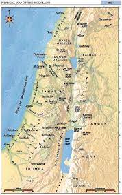 With jonathan rhys meyers, james caan, rosanna arquette, tom hollander. Physical Map Of The Holy Land Bible Mapping Holy Land Bible Facts