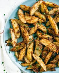 Parmesan Potato Wedges Easy Crispy A Couple Cooks In 2020 Recipes Parmesan Potatoes Roasted Side Dishes
