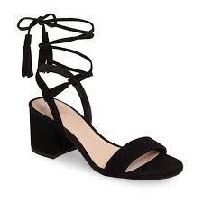 Black Ankle Strap Sandals Heels Women S Bp Karla Block Heel Ankle Wrap Sandal 245 Ron Liked On Polyvore Featuring Sh Ankle Wrap Sandals Ankle Strap Sandals Heels Black Block Heel Sandals