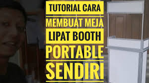 Berikut adalah cara pembuatan meja lipat : Cara Membuat Gerobak Lipat Sendiri Cara Membuat Booth Portable Sendiri Meja Lipat Youtube