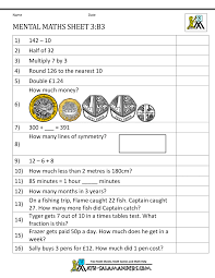 The quality of your printable 3rd grade math worksheet will be pristine with the pdf version of the worksheet. Mental Maths Year 3 Worksheets