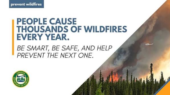 Oregon - Wildfires know no boundaries, and that includes time of year.  We've been out fighting several fires over the past few weeks, so please be  careful out there. Learn more about