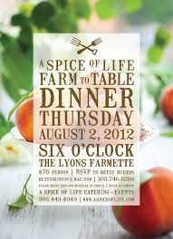 August Farm To Table Dinner Tickets Are Now On Sale Event Catering Dinner Event Farm