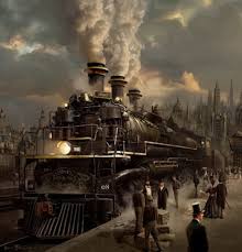 Steampunk Steampunk Art Train Art Train