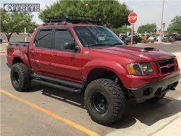 2001 Ford Explorer Sport Trac Wheel Offset Super Aggressive 3 5 Body Lift 3 281083 Custom Offsets 2004 ford explorer sport trac).