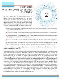 La ai rencontré (+agro) les à mon pour ce qui est des apprenants avancés nous observons dans leurs résultats un certain écart par rapport à la norme. 2 Pourquoi Investir Dans Les Jeunes Enfants Forum Sur L Investissement Dans Les Jeunes Enfants A L Echelle Mondiale Synthese De Neuf Ateliers Mondiaux Exploration Fondee Sur Les Faits Des Investissements Strategiques Dans