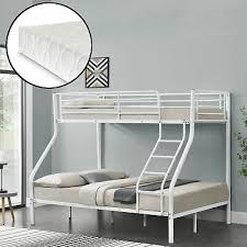 Verbaut werden laubhölzer wie buche, ahorn, eiche, ulme oder nuss, aber auch nadelhölzer wie zum beispiel kiefer. Kinder Etagenbett Stockbett Hochbett Metall Bettgestell Matratze 200x140 90cm Eur 327 24 Picclick Fr