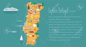 Permanent address is the same as above. Karte Von Portugal Horizontale Artikel Layout Vektor Illustration Icons Mit Portugiesischen Sehenswurdigkeiten Barcelos Und Essen Lizenzfrei Nutzbare Vektorgrafiken Clip Arts Illustrationen Image 77251062