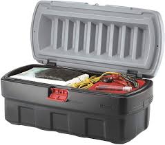 Heavy duty storage container is impressive in size, not only is this great for storage but it also includes an integrated handle and wheels for easy maneuvering. Best Storage Bins Outdoor Indoor Storage Solutions