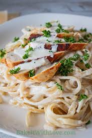 Perfect as an appetizer or a casual lunch or dinner. Grilled Chicken Fettuccine Alfredo Quick Easy Dinner Bake It With Love