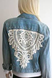 Mnogoobraznyj Dekor Dzhinsovyh Kurtok 50 Interesnyh Variantov Zhurnal Yarmarki Masterov Denim And Lace Denim Diy Denim Crafts