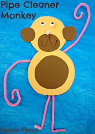 10 Zoo Animal Preschool Crafts Our Potluck Family Animal Crafts Preschool Animal Crafts For Kids Monkey Crafts