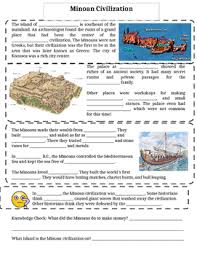 The minoans were the first minoans and mycenaens. Minoans Civilization Worksheets Teaching Resources Tpt