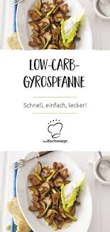 Low Carb Gyrospfanne Rezept Gyrospfanne Rezepte Gyros