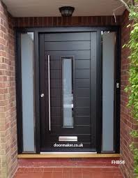 It's a flush door, shows front elevation, designed on modern look in diamond cut veneer finish. 22 Doors Ideas Main Door Design Door Design Front Door Design