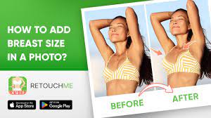 Breast Enlargement app ▷ boobs expansion photo editor