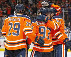 Additional pages for this player. Nugent Hopkins Draisaitl Hat Tricks Lead Oilers Past Kings