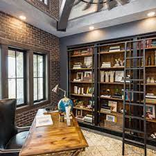 It's also applied excellently to the small space with this office definitely falls into the industrial category but it's full of homey charm. 75 Beautiful Industrial Home Office Pictures Ideas July 2021 Houzz