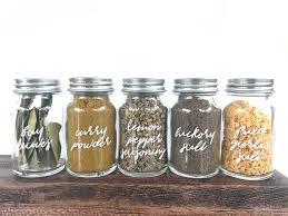 Custom Spice Jars Etsy Spice Jars Jar Spices