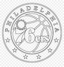 Are you looking for a great logo ideas based on the logos of existing brands? Philadelphia 76ers Logo Stencil Philadelphia 76ers Philadelphia 76ers Logo Coloring Pages Hd Png Download Vhv
