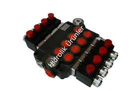 Elektrohidrolik Kumanda Valfi Hydropack 4z80 12v 80 Lt Dortlu Elektrikli Kumanda Kolu On Off