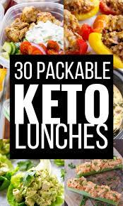 30 Packable Keto Lunches Keto Diet Recipes Keto Diet Food List Keto Recipes Easy