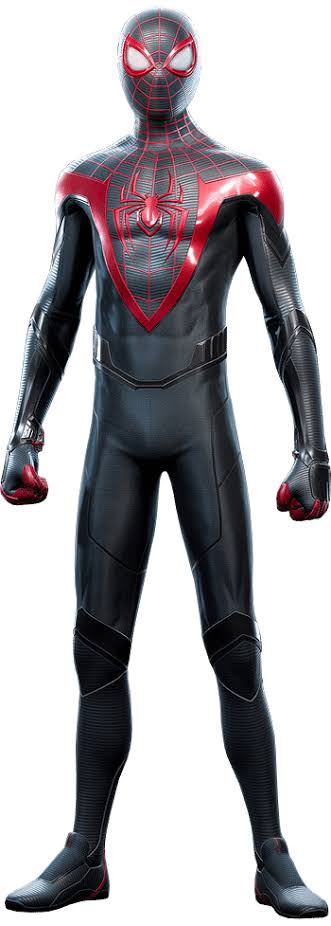 Classic Suit (Miles Morales/Spider Man Miles Morales/Spider Man 2 PS5) Minecraft Skin