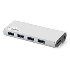 Belkin Usb 3 0 4 Port Hub Usb C Cable Apple Usb Mac Accessories Belkin