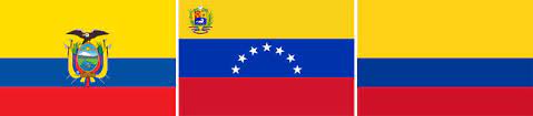 Nuestro pabellón nacional, símbolo de las libertades públicas, de la américa redimida, debe tener tres franjas de distintos colores. Bandera De Colombia Y Ecuador