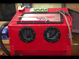 The big cabinet harbor freight sells is a good product especially if you get it on sale. Sand Blasting Cabinet From Princess Auto Harbour Freight Machine Mart Modifications And Upgrades Litetube