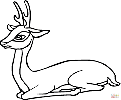 The inhabitants of the mountains and the jungle perfectly jump in length and height. Roe Deer Coloring Page Novocom Top