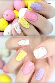 One beautiful combination you can try is purple and pink. Easy Easter Nails Simple Nail Design Cute Diy Nail Art