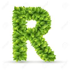 A, b, c, d, e, f, g, h, i, j, k, l, m, n, o, p, q, r, s, t, u, v, w, x, y, . Letter R Alphabet Of Green Leaves On White Background Royalty Free Svg Cliparts Vectors And Stock Illustration Image 26543617