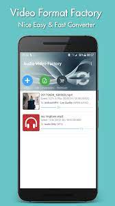 App to convert media files into different formats. Video Format Factory 5 46 Download Android Apk Aptoide