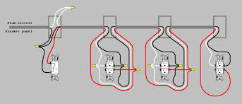 Wiring diagrams double gang box. Wiring 2 Or 3 Outlets Controlled By One Switch Home Improvement Stack Exchange