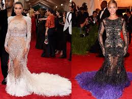 Kim kardashian channeled cher last night at 2015 met gala. Kim Kardashian Copied Beyonce Met Ball Dress