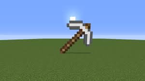 How to craft a stone axe in minecraft. Iron Pixel Art Minecraft Pickaxe Sinhala21 Blogspot Com
