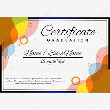 Find & download free graphic resources for certificate. Certificate Graduation Template Design With Liquid Memphis Element Sertifikat Penghargan Congratulation Png And Vector With Transparent Background For Free Download