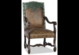 Western Style Leather Dining Room Chair With Arms Leather Dining Room Chairs Dining Room Chairs Chair