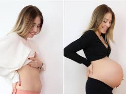 Dein babybauch sollte zum zeitpunkt deines shootings natürlich schön rund sein, aber nicht so rund, dass dein nachwuchs in jedem moment kommen könnte. Youtuberin Bibi Zeigt Ihren Kugelrunden Babybauch
