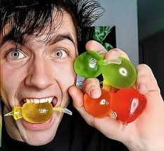 Fruity Jellies Fruit Jelly Pops Halal Jelly TiK Tok Trending Challenge  Candy Bonbons 300 g (15 pièces) : Amazon.fr: Epicerie