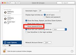 If your hint doesn't help you, try using the account recovery process. How To Show Password Hints At Login In Mac Os X Osxdaily