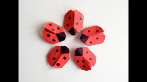 Zumindest, wenn man sie auch lässt! Marienkafer Origami Youtube